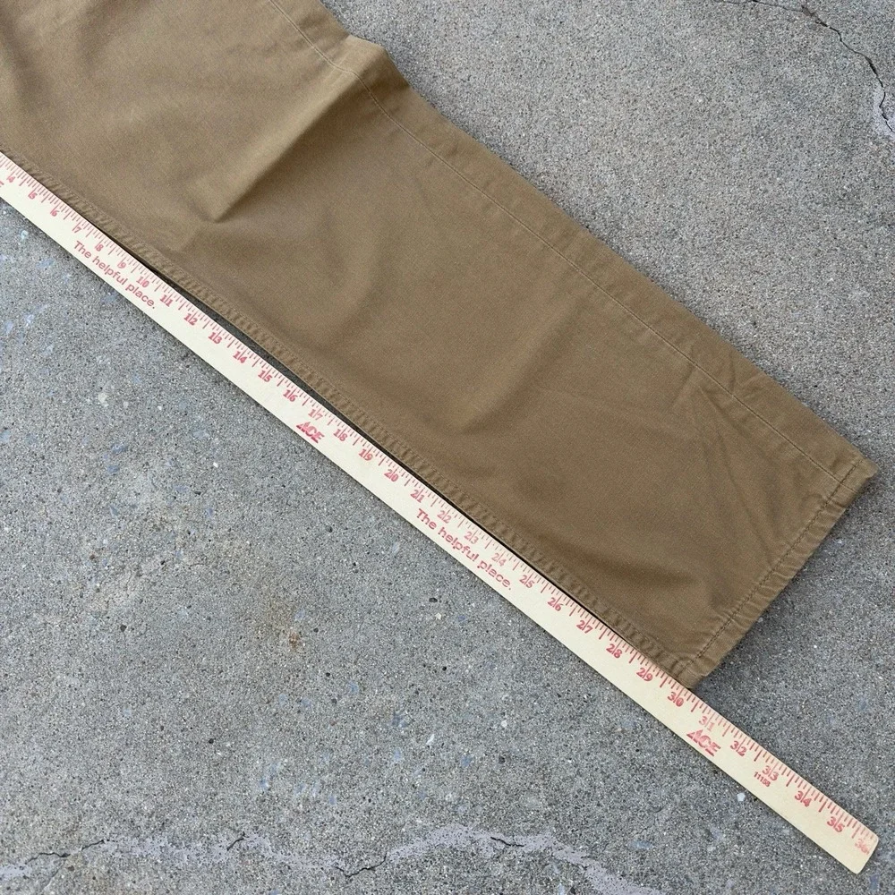 Levi's 505 Men's 36x30 Light Brown Straight Leg Jeans Regular Fit Caraway Twill